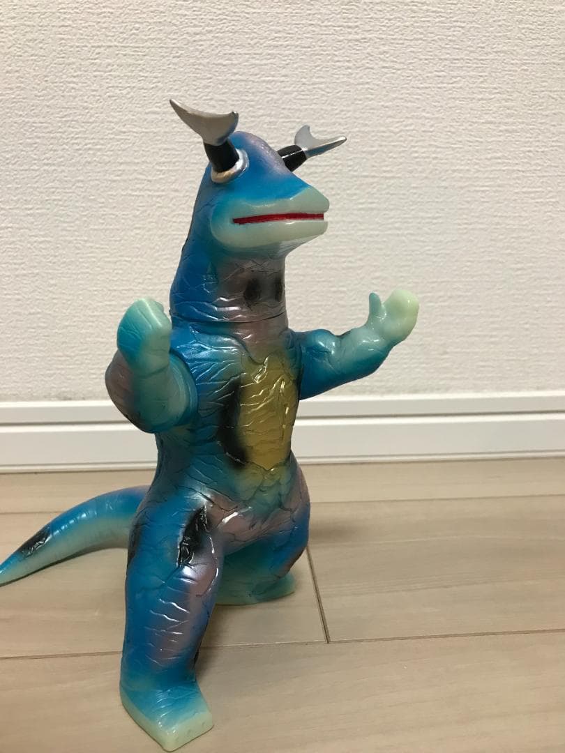 ブルマァク 蓄光 エレキング 復刻 ソフビ マーミット ベアモデル マルサン