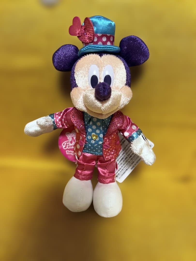 パルパルーザ ぬいバ　ミッキー ミニー プルート キーチェーン リボン