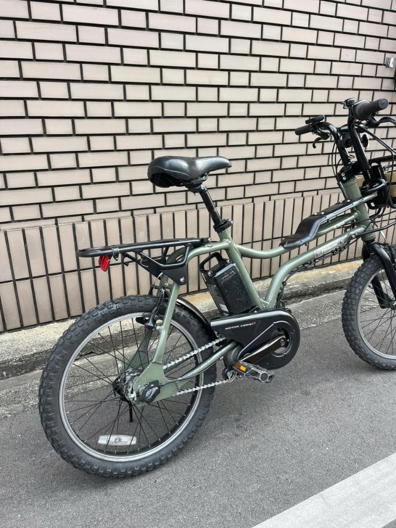 美品12Ah Panasonic 電動アシスト自転車 20インチ26APXR84