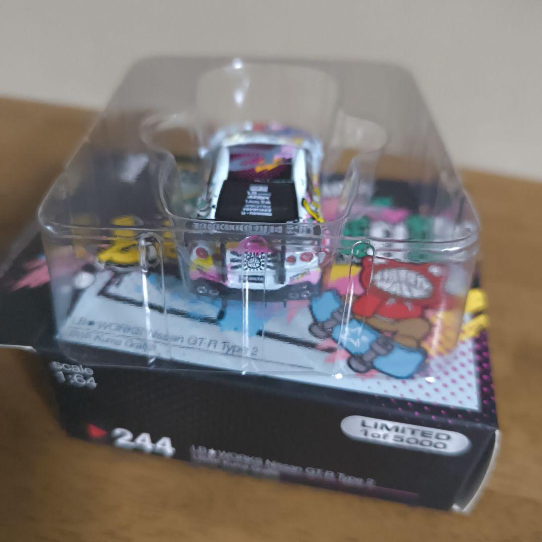 開封品★MINI GT 244 リバティーウォーク GT-R Kuma LBWK