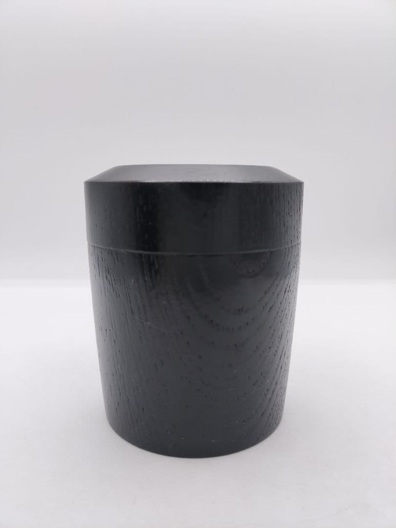 c760 詰棗 一双 木製掻合　挽家 詰茶入　茶道具 古物