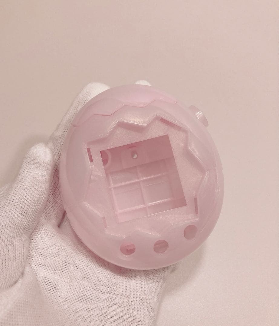 たまごっちパラダイス　ケースカバー　交換用　カスタム部品　パールピンク