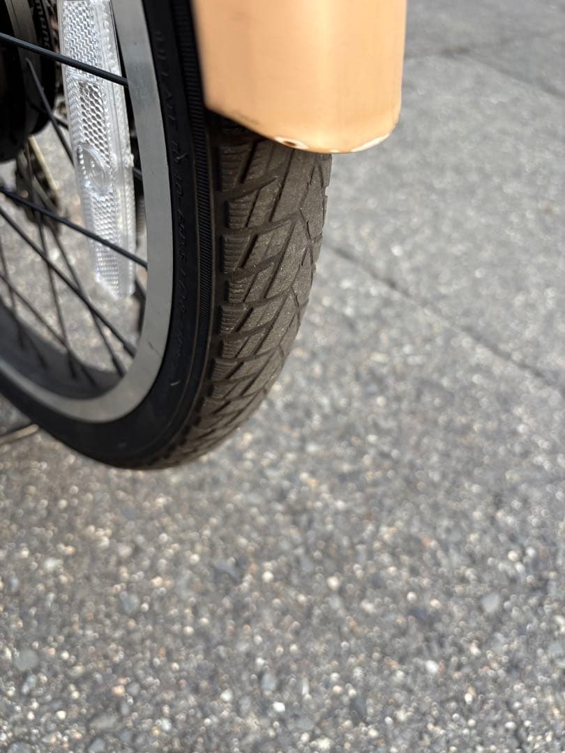Air bike 電動アシスト自転車 ベージュ