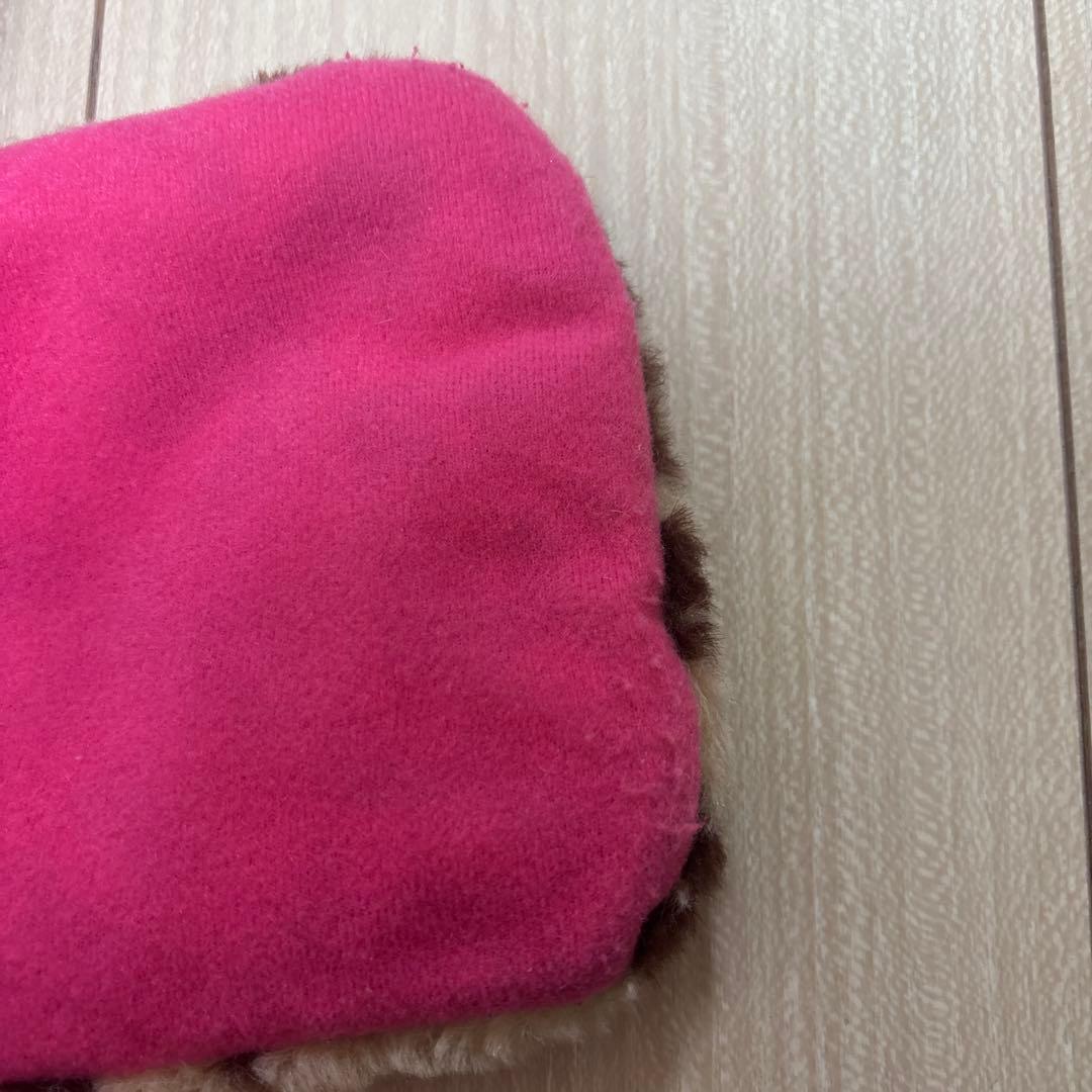 ディズニー ミニー ヒョウ柄 マフラーキャ ップ