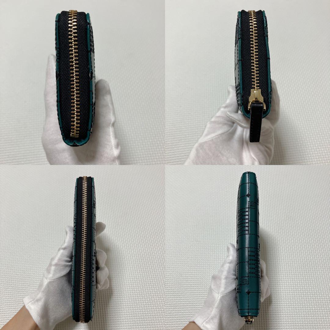 未使用　希少　初音ミク 本革ウォレット＆名刺入れセット 特製ギフトボックス