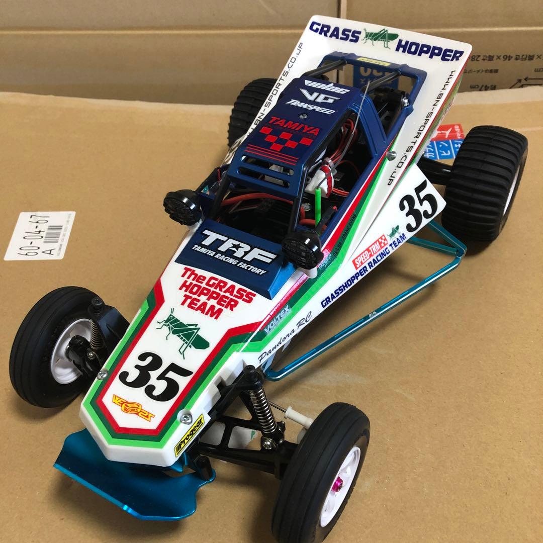 タミヤ RC グラスホッパー(復刻版) メカ付フルセット LED 完成品 未走行