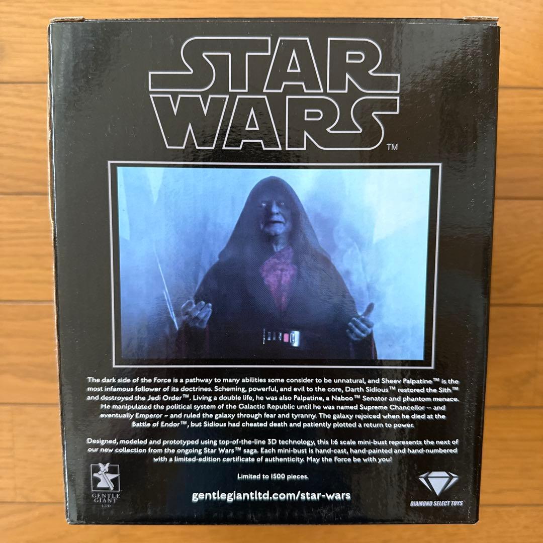 STAR WARS エンペラー・パルパティーン 1/6スケールミニバスト