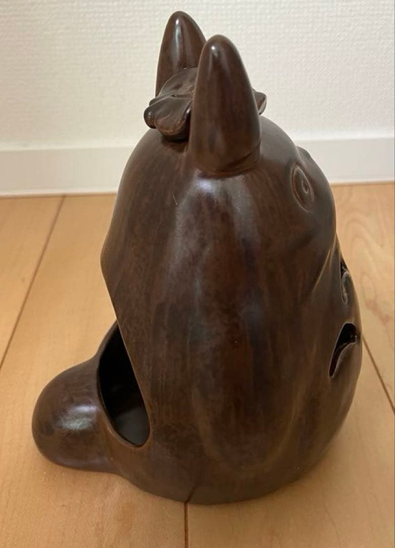 【新品】となりのトトロ　お香ポット　陶器製