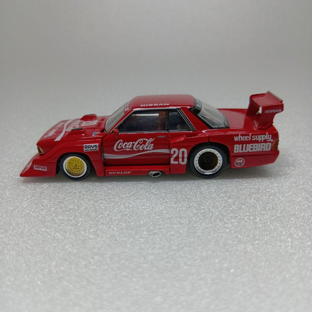 トミーテック コカ・コーラ ブルーバード スーパーシルエット ミニカー 1/64