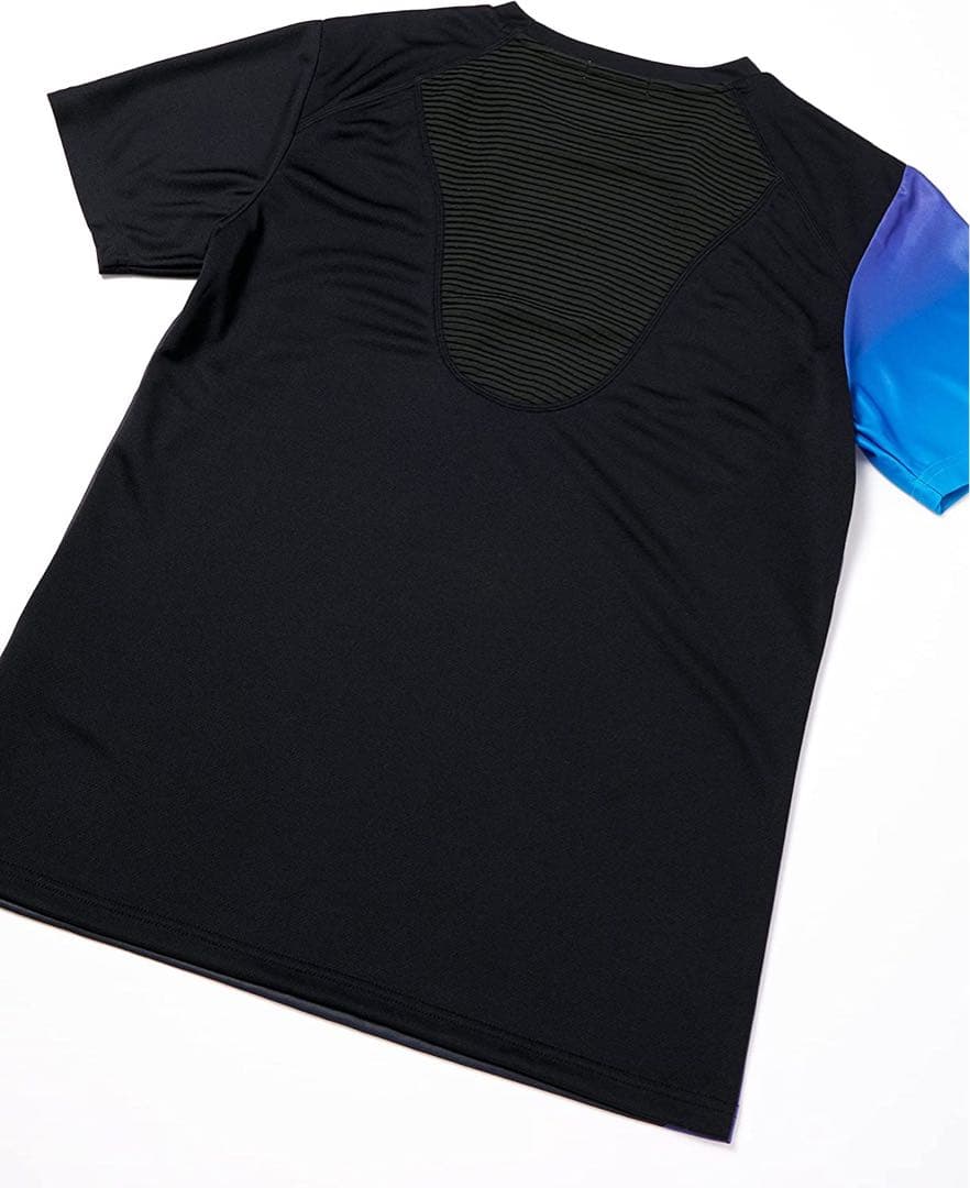 ルコックスポルティフ テニスウェア 半袖Tシャツ紺 QTMUJA04メンズL新品