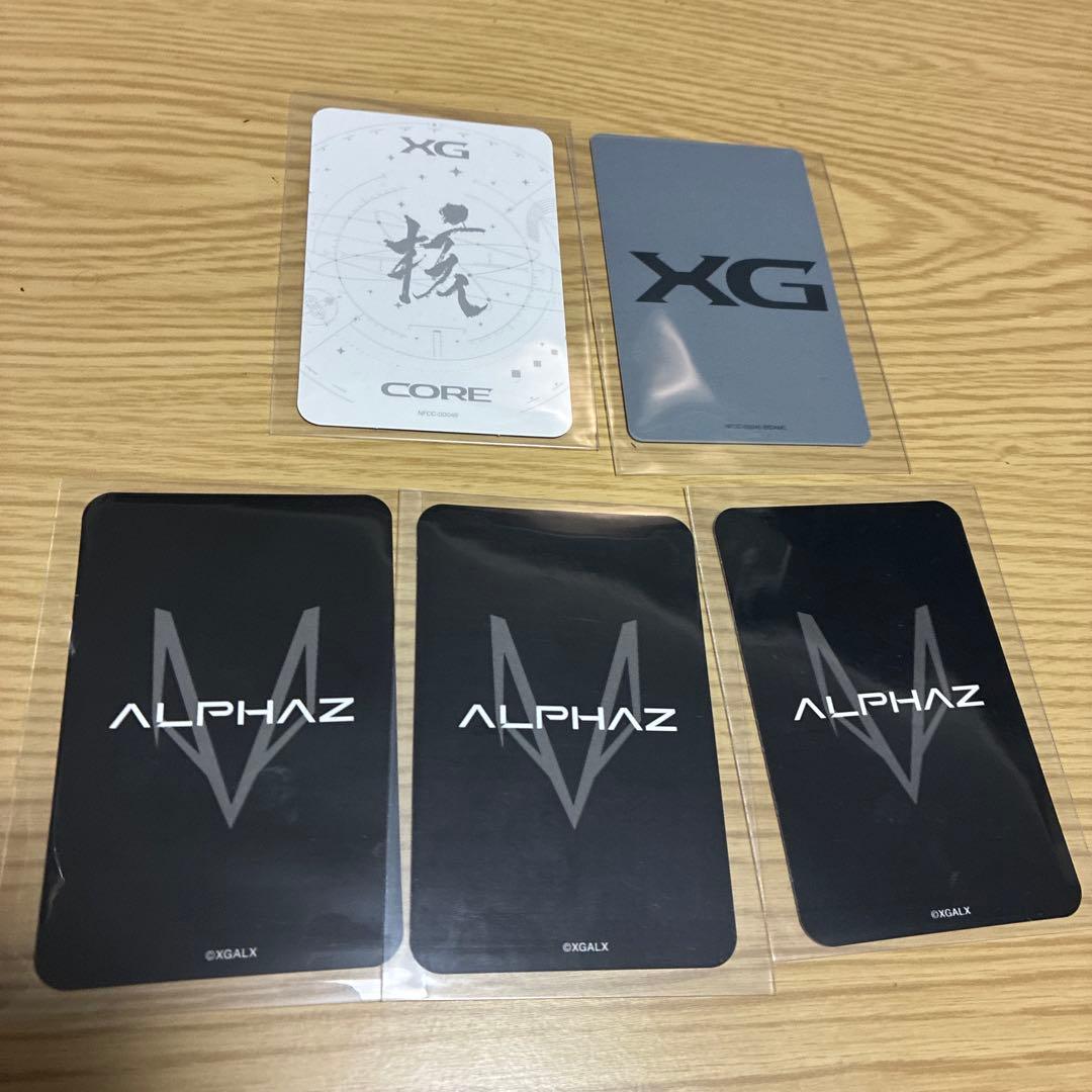 XG　核　アルバム　トレカ　HINATA