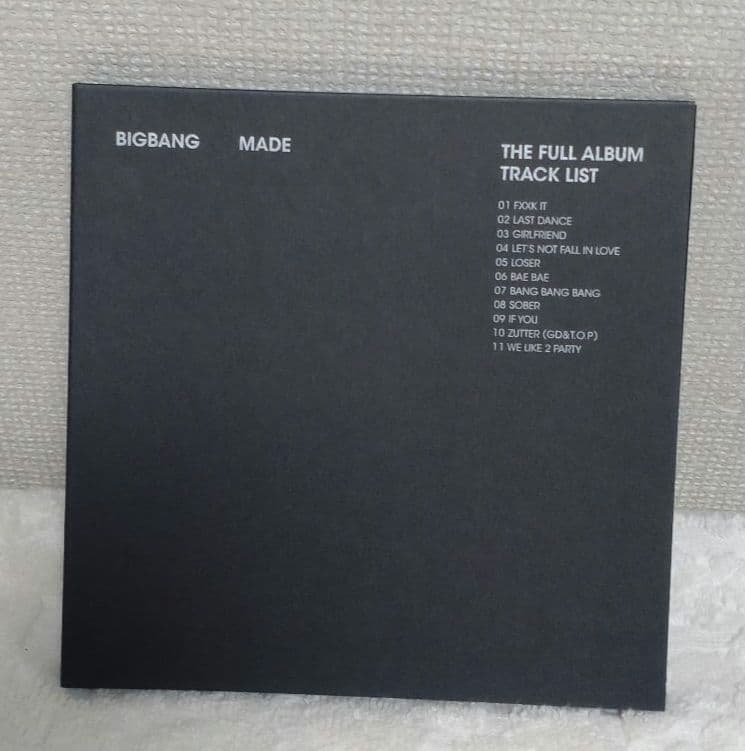 BIGBANG MADE/THE FULL ALBUM/初回限定韓国版/GD