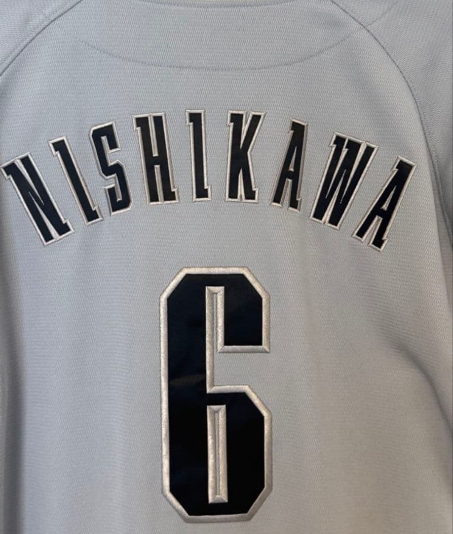 千葉ロッテ 西川史礁 ネオクラシック ユニフォーム Mサイズ