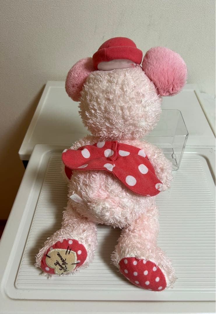 カドリーベアーの特大ぬいぐる、Mサイズ、ピンク