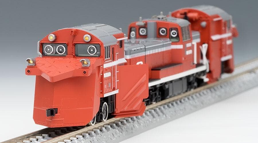 TOMIX 2240 DE15-2500形ディーゼル機関車 前後ラッセルヘッド付