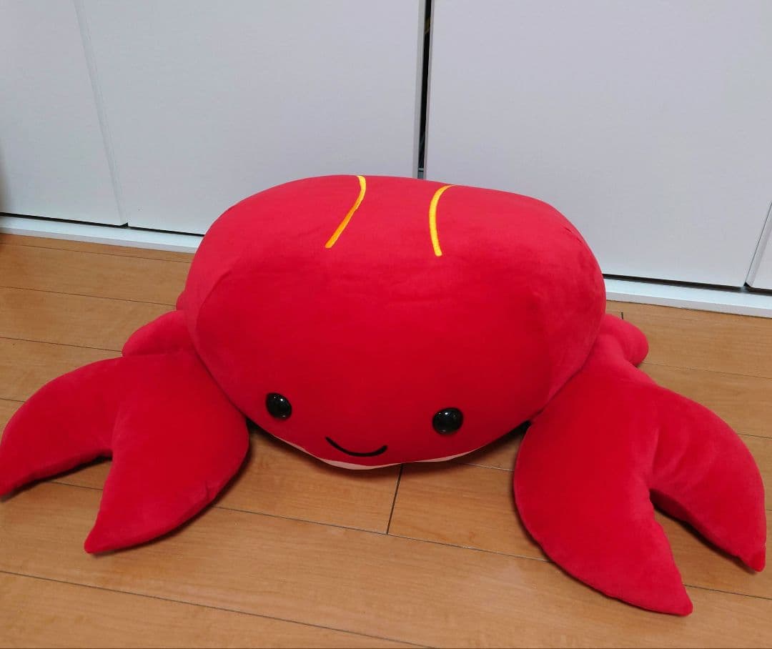 【23日まで限定価格】　かにくじ　ハッピーマリン　特賞　特等　特大ぬいぐるみ