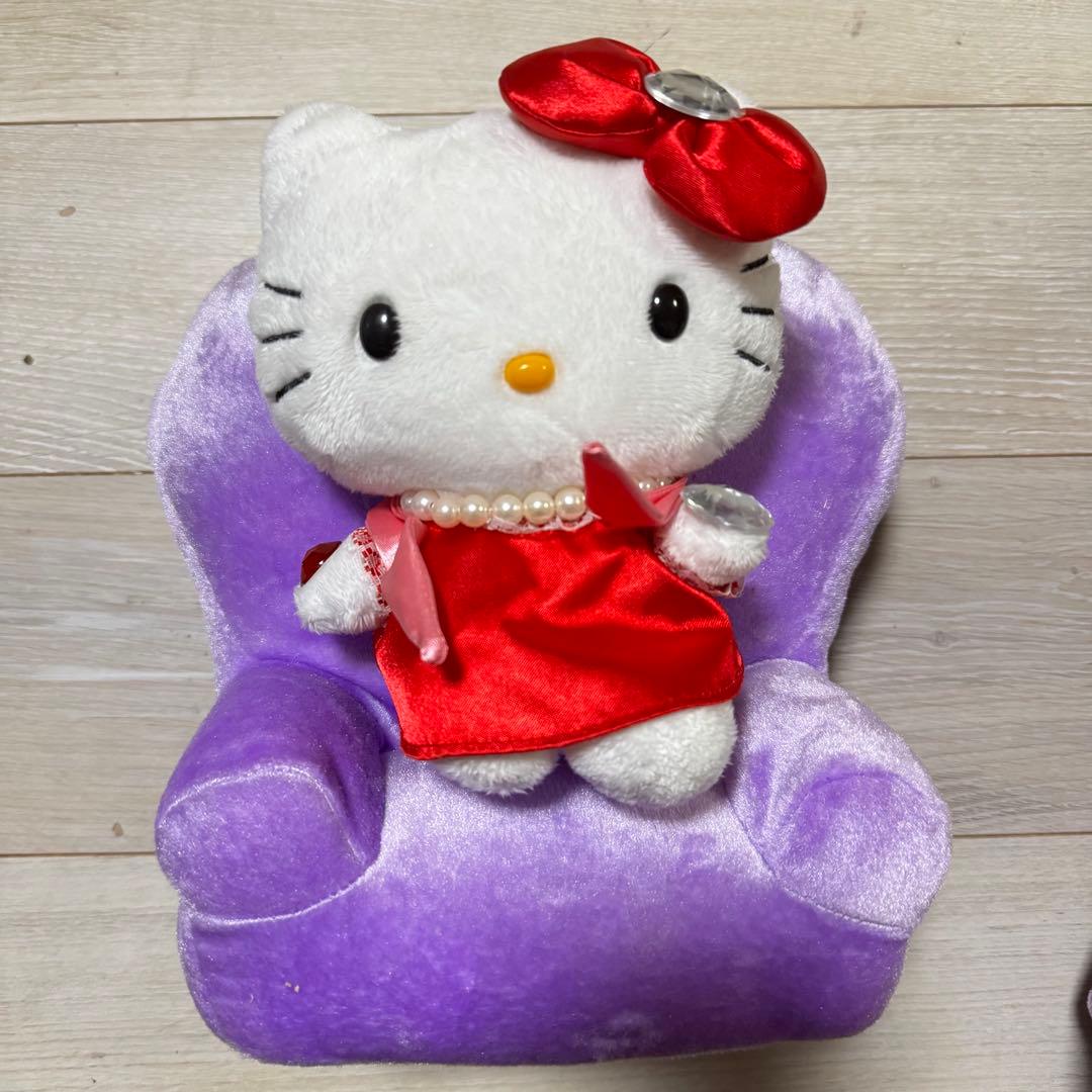 激レア ハローキティ ぬいぐるみ 2体セット 細木数子 ズバリ言うわよ！