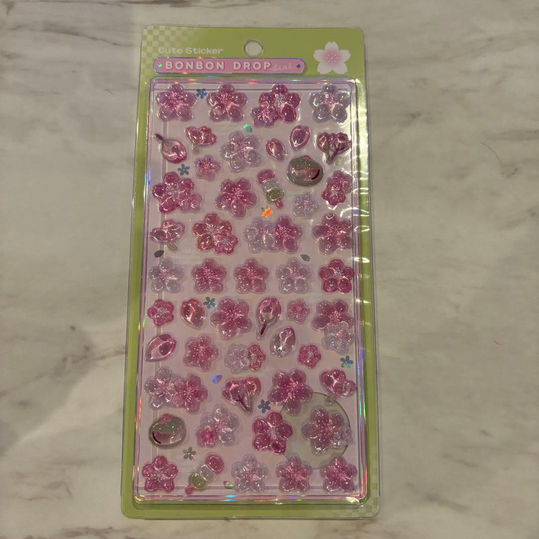 【新品未開封】BONBON DROP 和柄 シールセット 5枚 ボンド 正規品