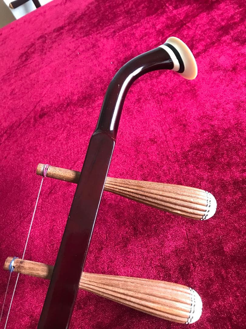 二胡★中古品★蛇本皮★必需品揃い★音など確認済み