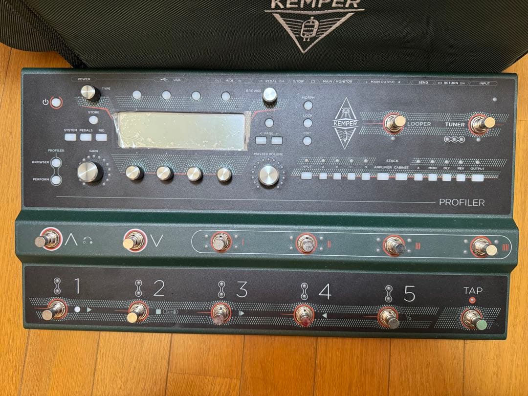 【1日限定出品】 Kemper Profiler Stage 純正ケース付き