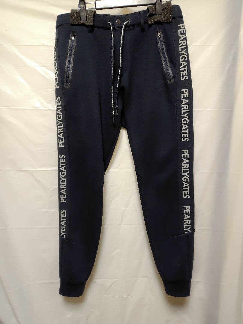 PEARLY GATES ネイビー ジップアップベスト サイズ5　上下セット