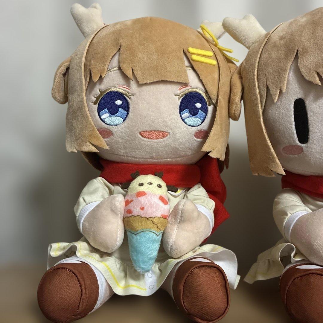 鹿乃 BIGぬいぐるみ 2個セット タイクレ限定