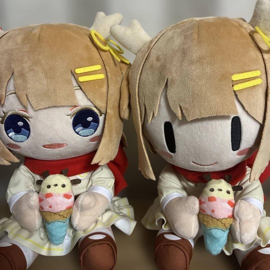 鹿乃 BIGぬいぐるみ 2個セット タイクレ限定