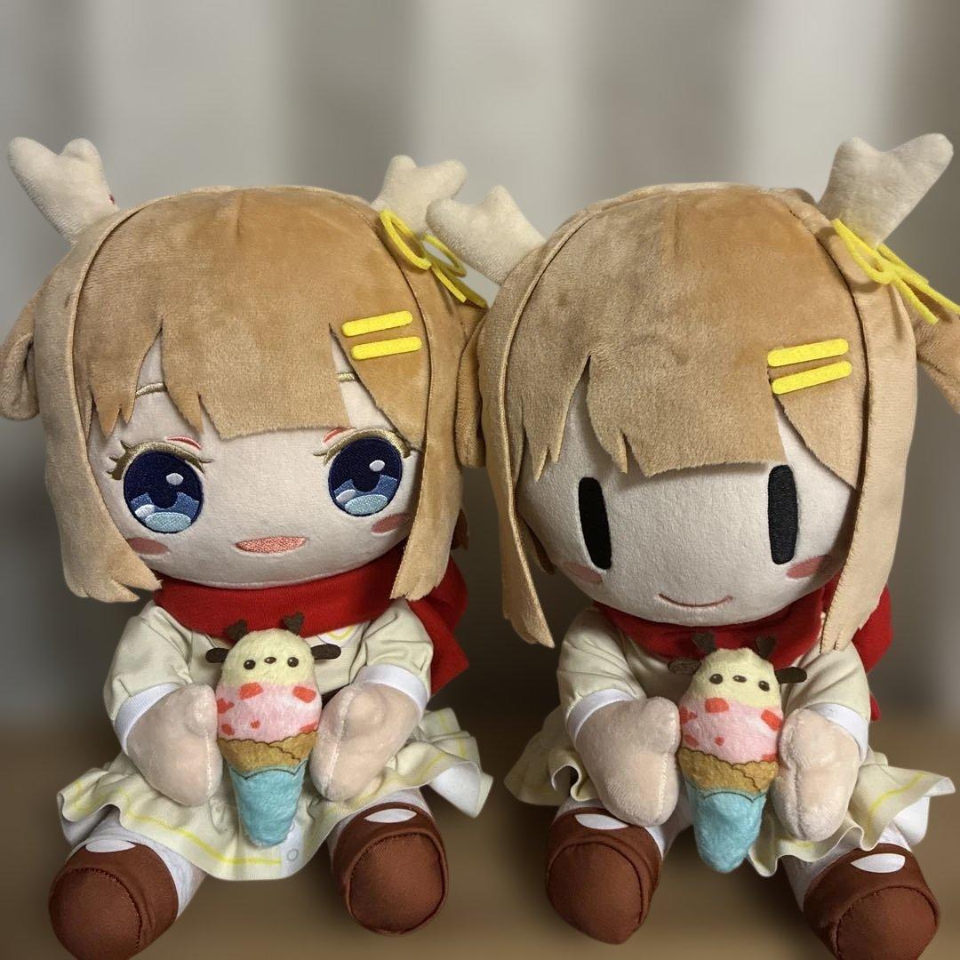 鹿乃 BIGぬいぐるみ 2個セット タイクレ限定