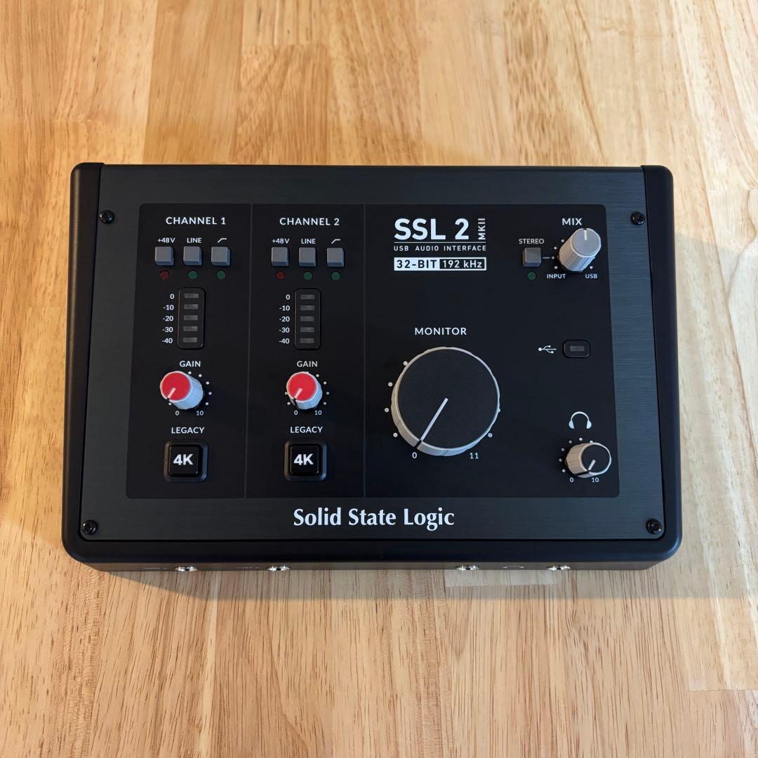 SSL2MKⅡ USBオーディオインターフェース