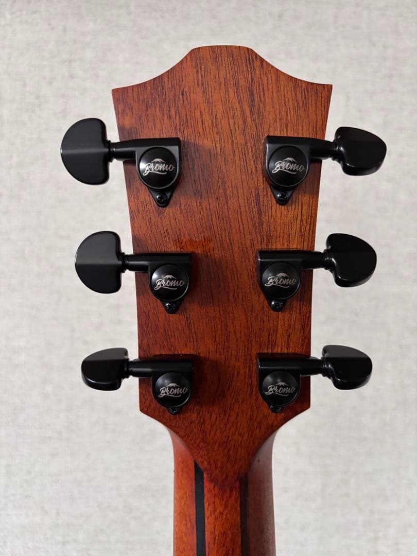 トップ単板 オールマホガニー　Bromo BAT1M ドレッドサイズ