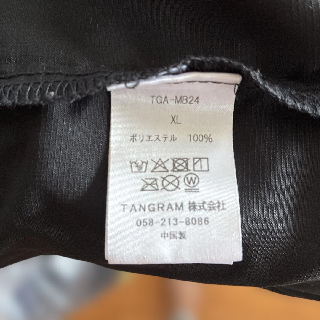TANGRAM タングラム　ブラック　ナイロンジャケット XL