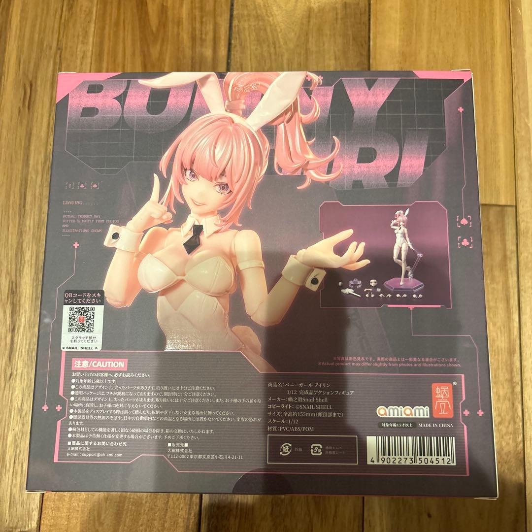 バニーガール アイリン 1/12 完成品アクションフィギュア 蝸之殼