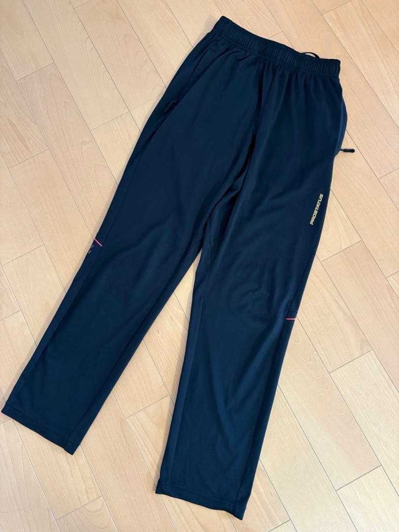 ZETT PROSTATUS ブラック ジャージ上下セット　野球