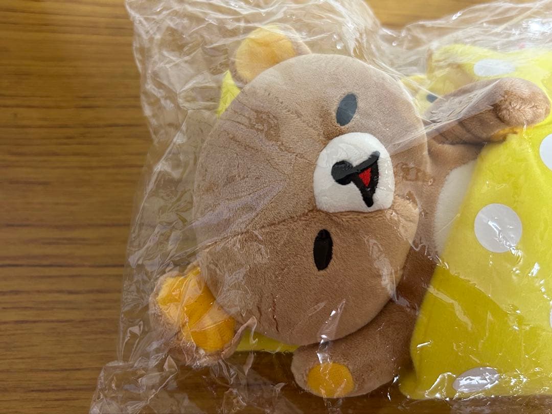 ◆未開封◆リラックマ◆あつめてぬいぐるみ（ねぐせ）キャラバン限定◆キイロイトリ◆
