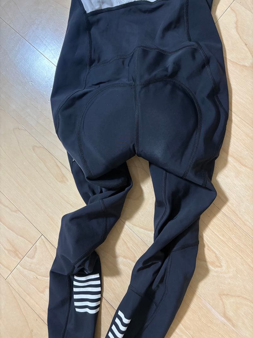 RAPHA ブラック ビブタイツ