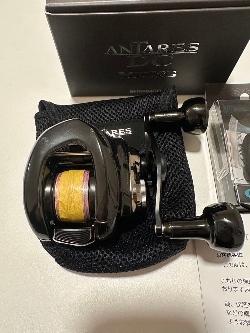 23アンタレスdcmd XG 右巻き　替えスプール有り　TG施工品