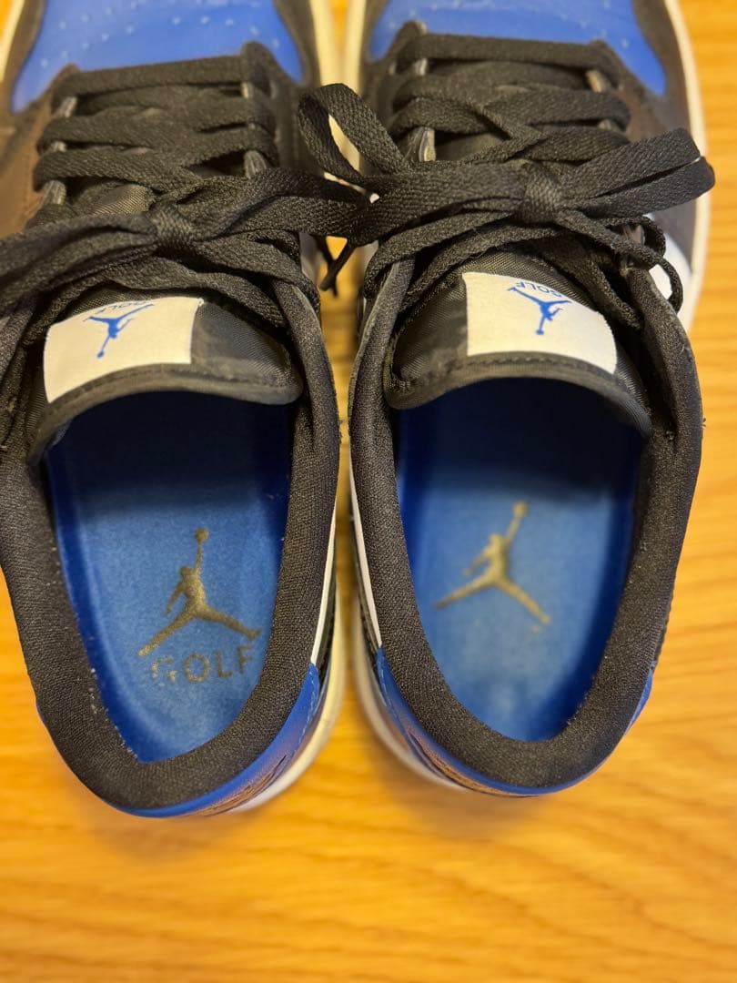 美品ナイキ ジョーダン 1 ゴルフ ロイヤル　jordan1 golf
