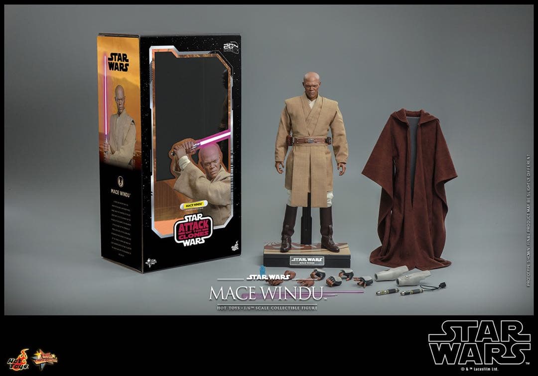 ホットトイズ　ムービー・マスターピース　スター・ウォーズ　メイス・ウィンドゥ