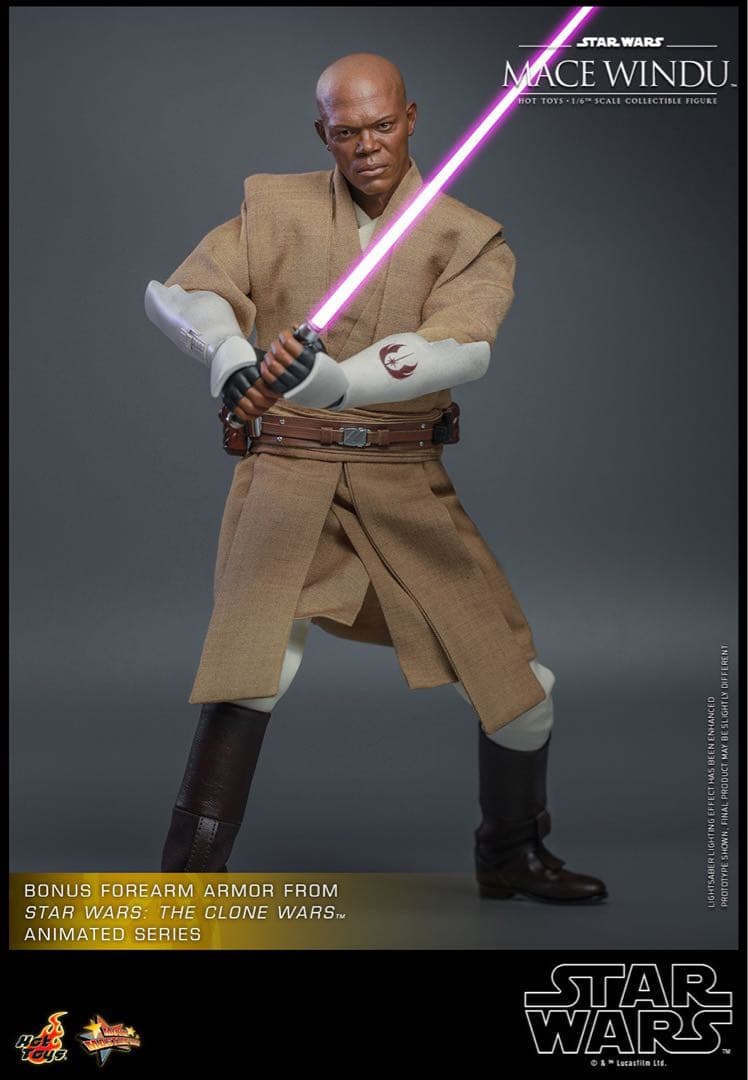 ホットトイズ　ムービー・マスターピース　スター・ウォーズ　メイス・ウィンドゥ