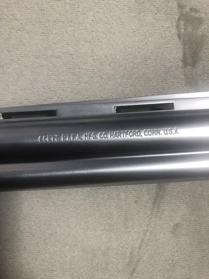 パイソン357 マグナム　ガスガン　ステンレス製　JASG 日本製　コクサイ