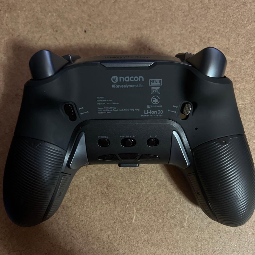 PS5 ナコン レボリューション5プロコントローラー ブラック