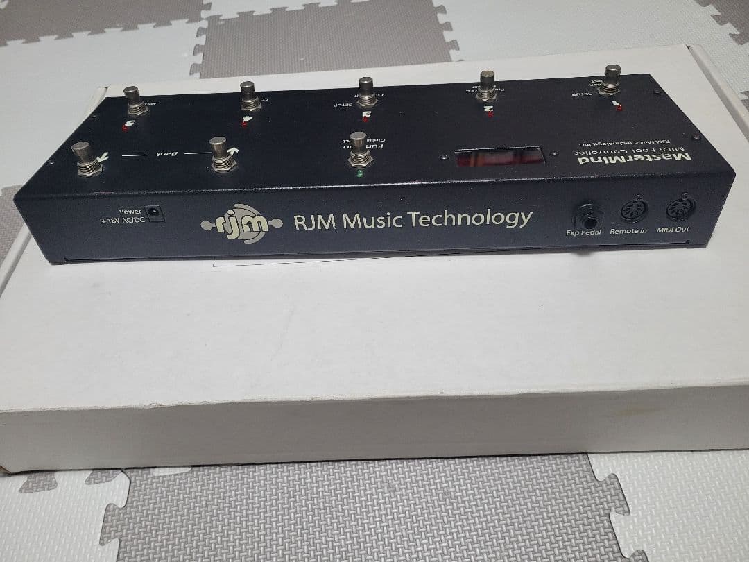 ギター RJM MasterMind MIDI Foot Controller