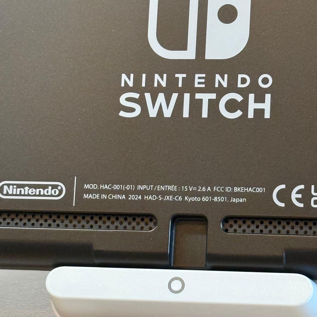6-244【美品】Switch 本体のみ バッテリー強化版 2024年製