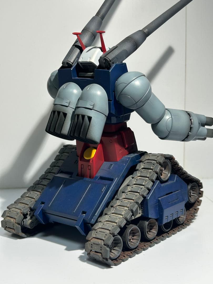 プラモデル　ガンプラ　模型　組立済　1/100 MG ガンタンク　全塗装完成品