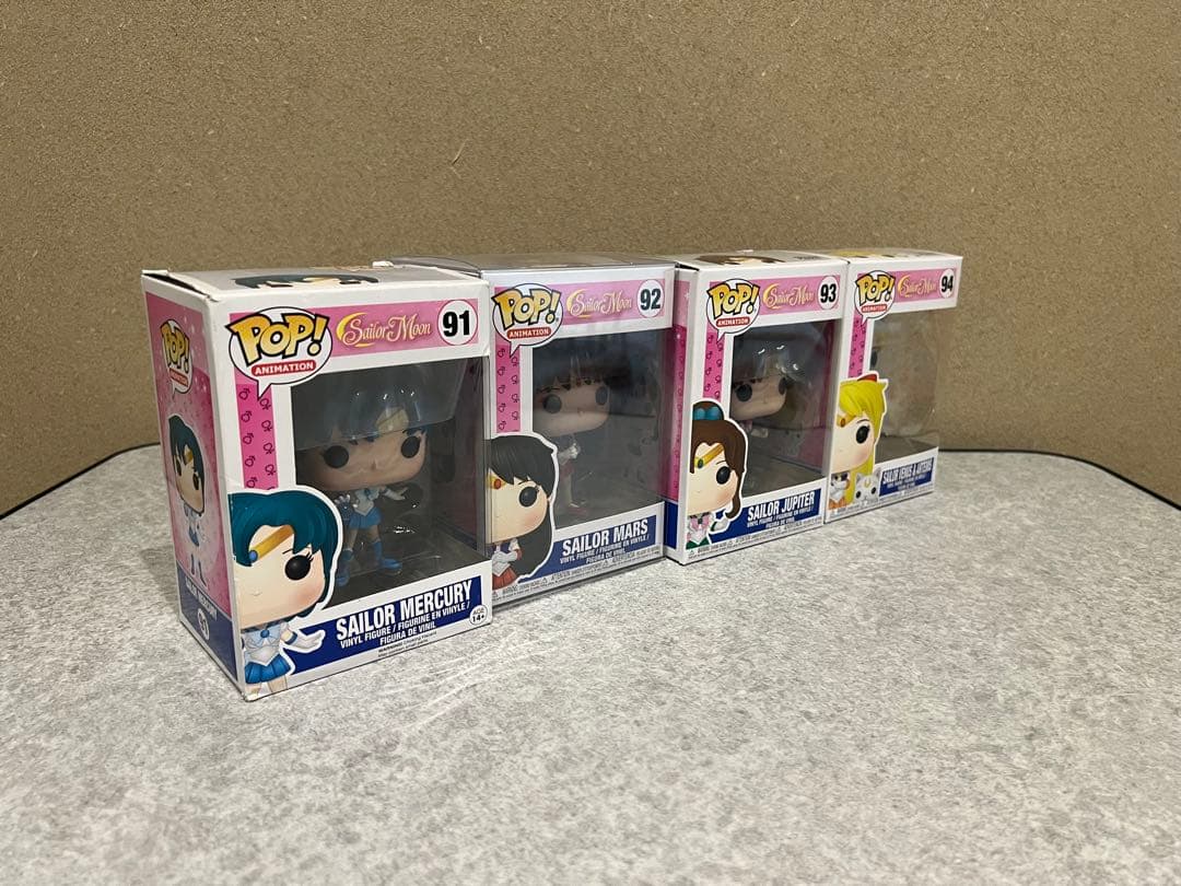 【Funko POP】美少女戦士セーラームーン フィギュア　4体SET