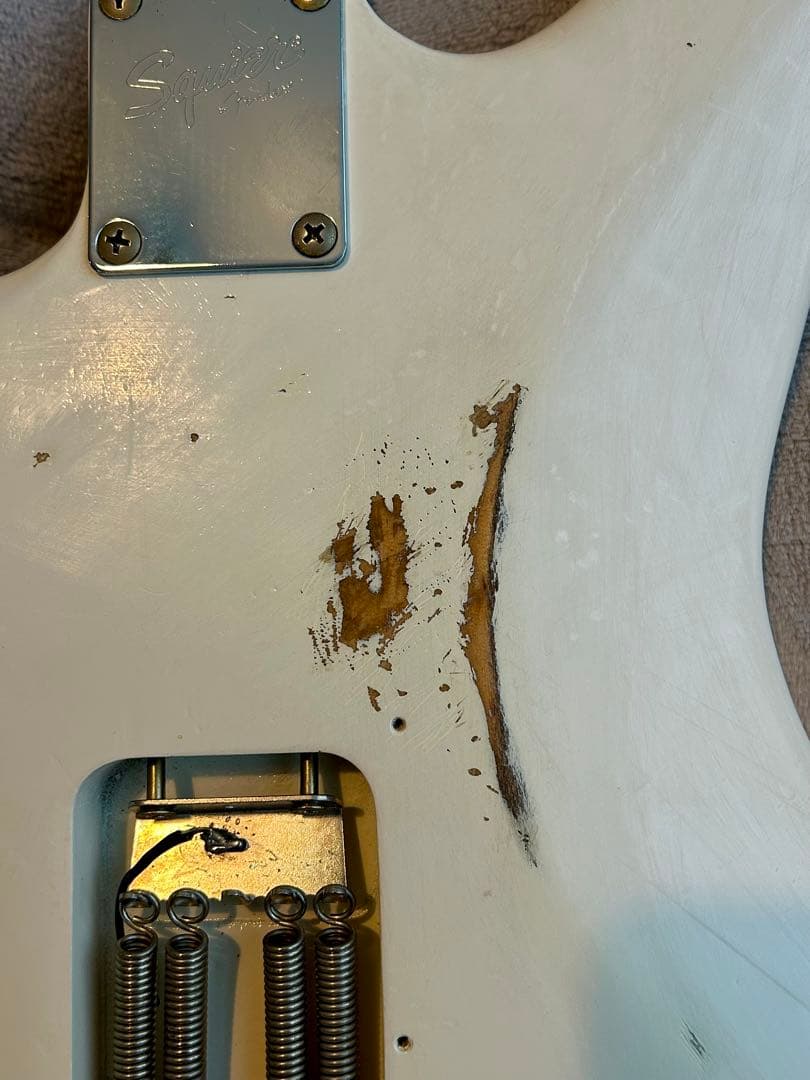 Squier affinity st ラッカー レリック