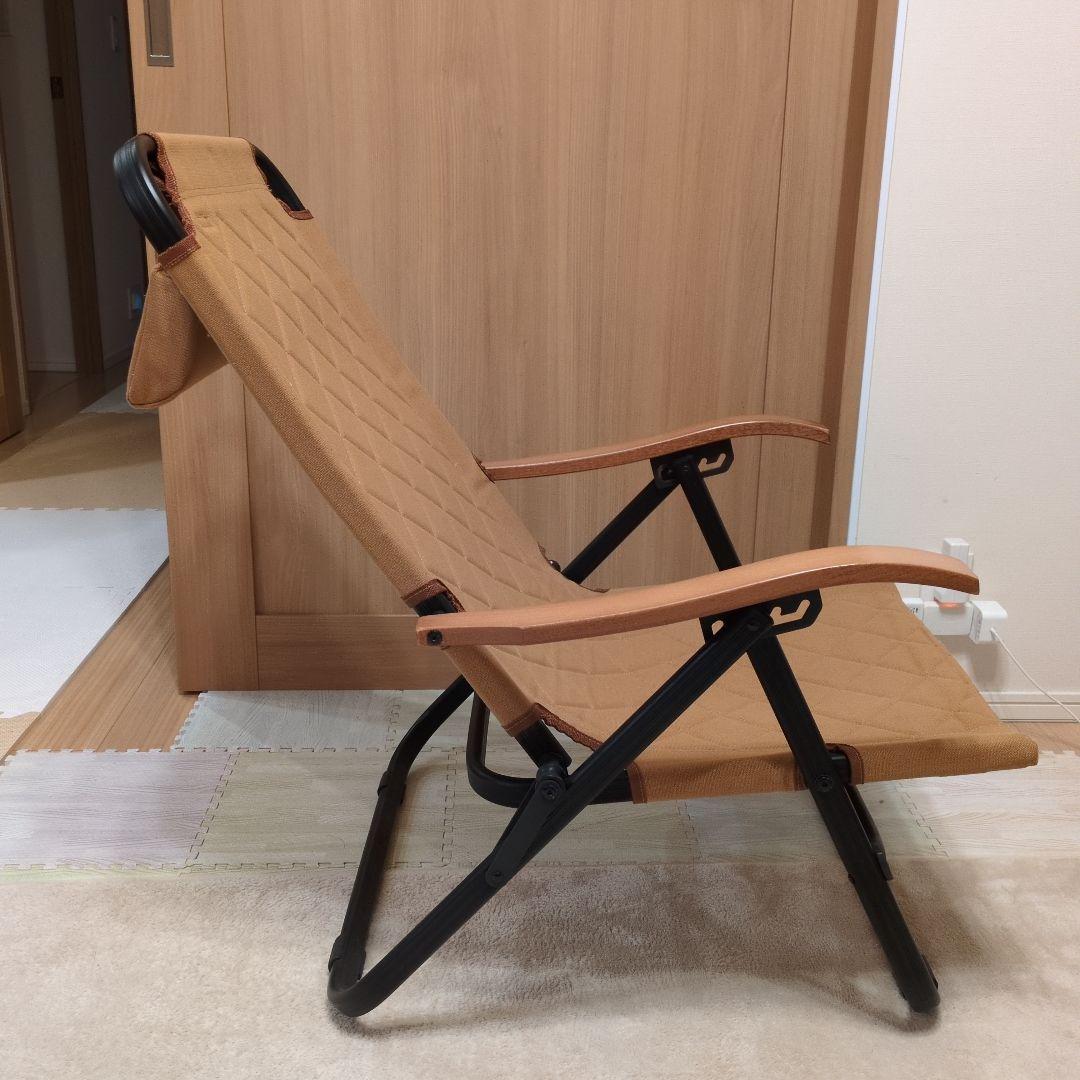 【美品】Hilander クライマックスローチェア キャメル