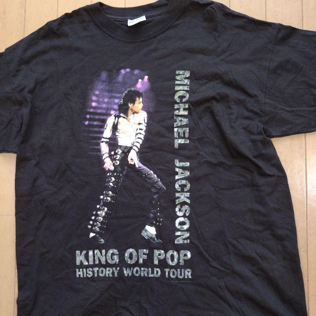 マイケル・ジャクソン　Tシャツ　ヒストリー　ワールドツアー　L