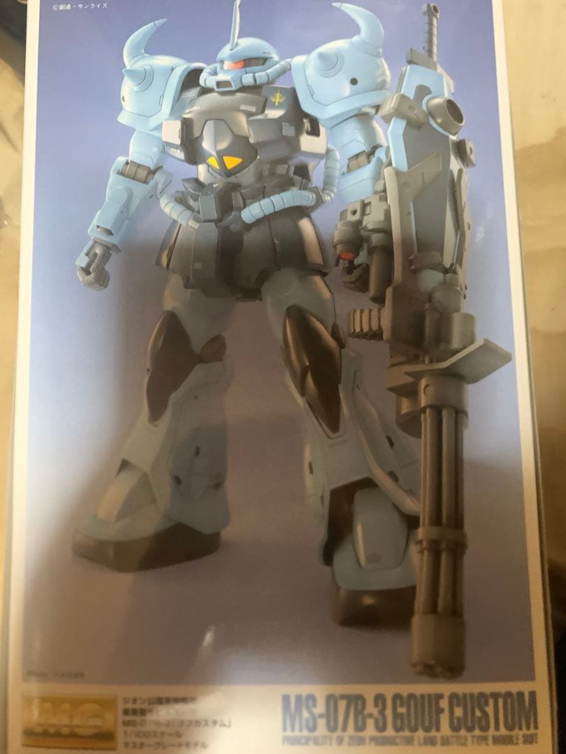 MGグフカスタム1/100 ガンプラ30周年記念コレクター向け