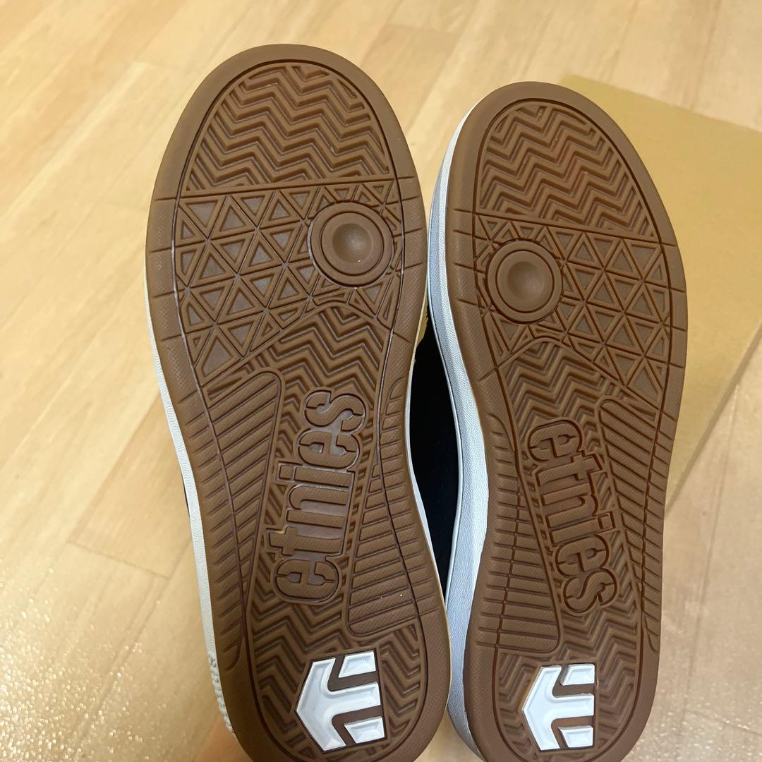 etnies ブラック 22センチ　スケシュー